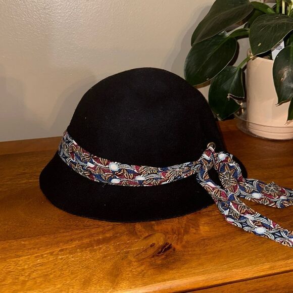 Anthropologie x Genie by Eugenia Kim Fedora Wool Cloche Hat! main image 6